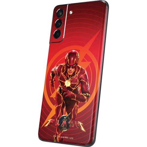 DC Comics The Flash Movie: Flash in Motion Galaxy S21 5G Skin