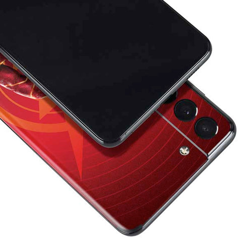 DC Comics The Flash Movie: Flash in Motion Galaxy S21 Plus 5G Skin