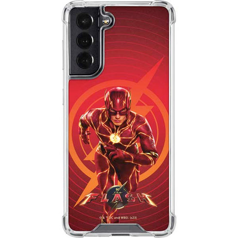 DC Comics The Flash Movie: Flash in Motion Galaxy S22 Clear Case