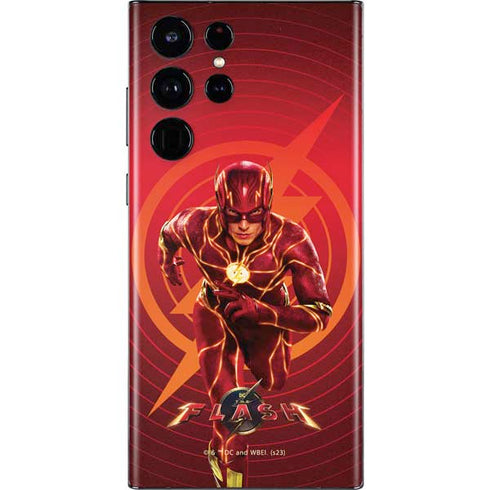 DC Comics The Flash Movie: Flash in Motion Galaxy S22 Ultra Skin