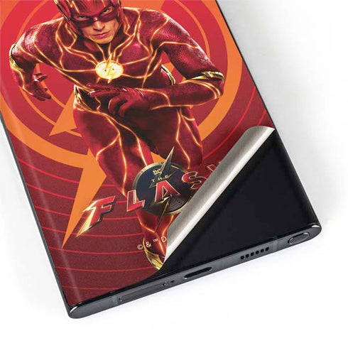 DC Comics The Flash Movie: Flash in Motion Galaxy S22 Ultra Skin