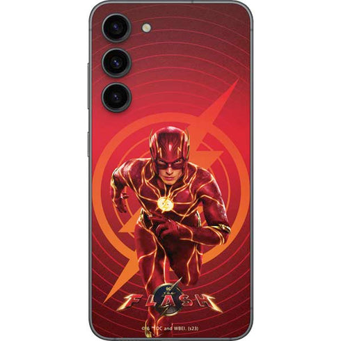 DC Comics The Flash Movie: Flash in Motion Galaxy S23 Plus Skin