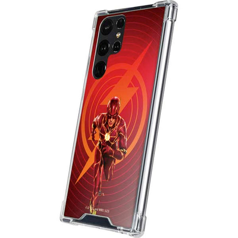 DC Comics The Flash Movie: Flash in Motion Galaxy S23 Ultra Clear Case