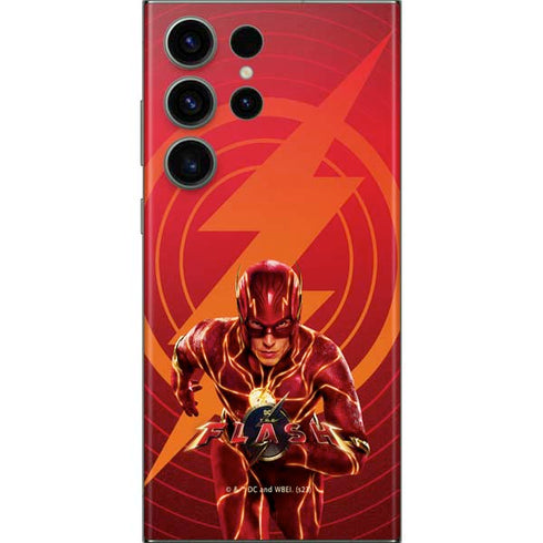 DC Comics The Flash Movie: Flash in Motion Galaxy S23 Ultra Skin