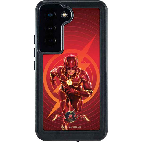 DC Comics The Flash Movie: Flash in Motion Galaxy S23 Waterproof Case