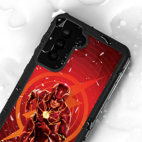 DC Comics The Flash Movie: Flash in Motion Galaxy S23 Waterproof Case