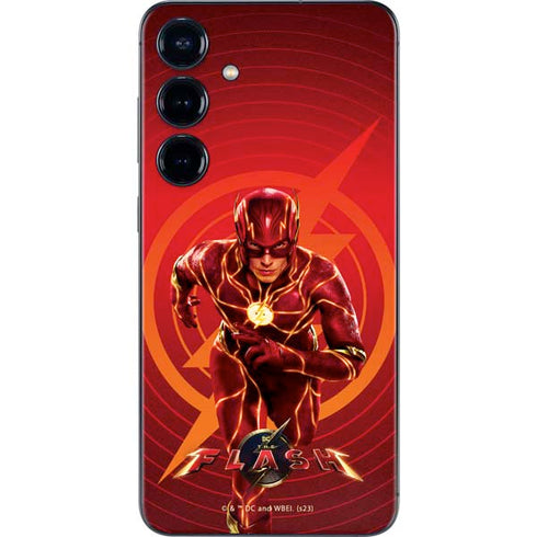 DC Comics The Flash Movie: Flash in Motion Galaxy S25 Plus Skin