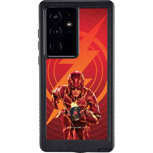 DC Comics The Flash Movie: Flash in Motion Galaxy S24 Ultra Waterproof Case