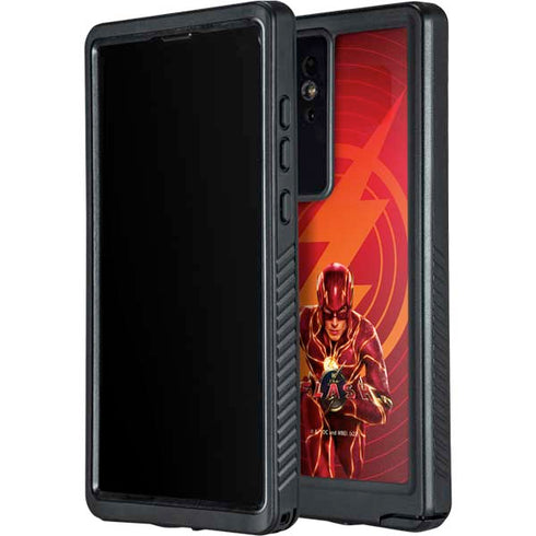 DC Comics The Flash Movie: Flash in Motion Galaxy S24 Ultra Waterproof Case