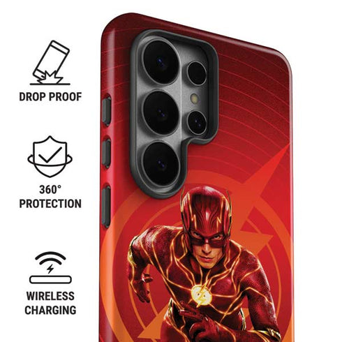 DC Comics The Flash Movie: Flash in Motion Galaxy S26 Ultra Impact Case