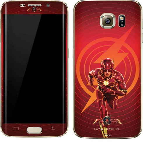DC Comics The Flash Movie: Flash in Motion Galaxy S7 Edge Skin