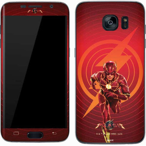 DC Comics The Flash Movie: Flash in Motion Galaxy S7 Skin