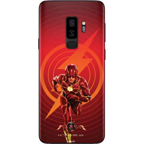 DC Comics The Flash Movie: Flash in Motion Galaxy S9 Plus Skin