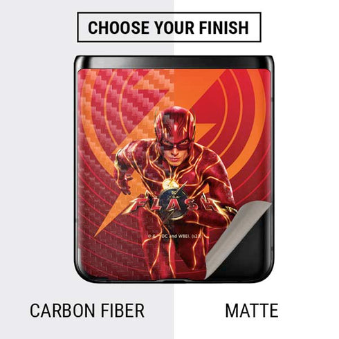 DC Comics The Flash Movie: Flash in Motion Galaxy Z Flip Skin