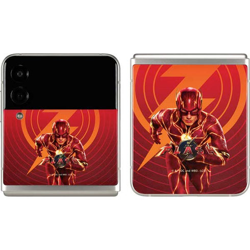 DC Comics The Flash Movie: Flash in Motion Galaxy Z Flip3 5G Skin