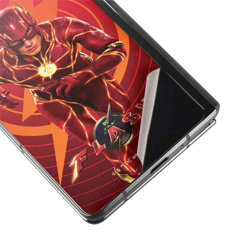 DC Comics The Flash Movie: Flash in Motion Galaxy Z Fold2 5G Skin