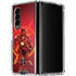 DC Comics The Flash Movie: Flash in Motion Galaxy Z Fold4 5G Clear Case