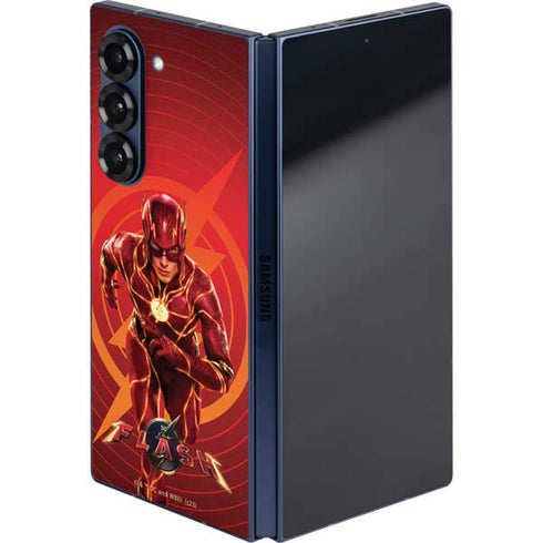 DC Comics The Flash Movie: Flash in Motion Galaxy Z Fold6 Skin