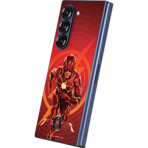 DC Comics The Flash Movie: Flash in Motion Galaxy Z Fold6 Skin