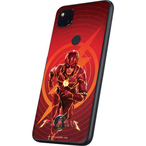 DC Comics The Flash Movie: Flash in Motion Google Pixel 4a Skin