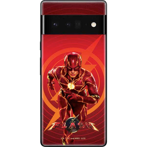 DC Comics The Flash Movie: Flash in Motion Google Pixel 6 Pro Skin