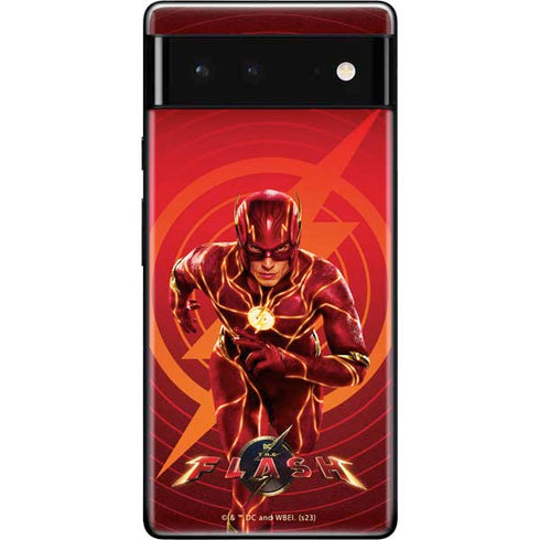 DC Comics The Flash Movie: Flash in Motion Google Pixel 6 Skin