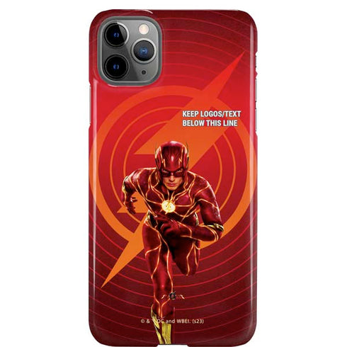 DC Comics The Flash Movie: Flash in Motion iPhone Cases