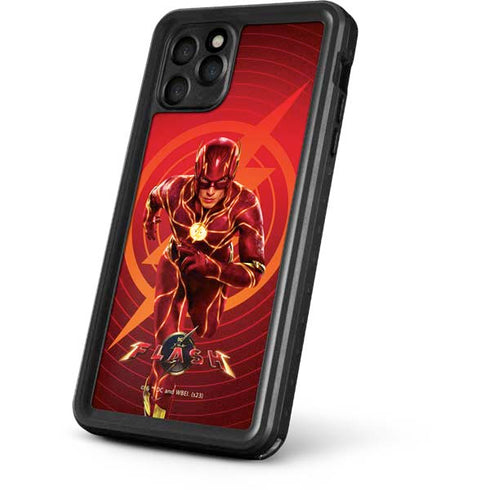 DC Comics The Flash Movie: Flash in Motion iPhone 11 Pro Max Waterproof Case