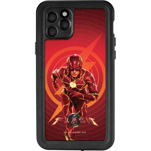 DC Comics The Flash Movie: Flash in Motion iPhone 11 Pro Waterproof Case