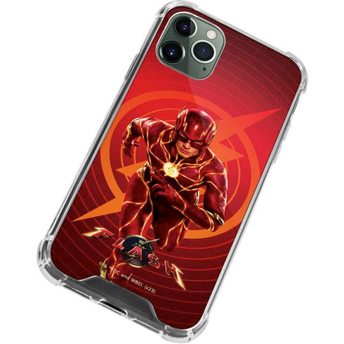 DC Comics The Flash Movie: Flash in Motion iPhone 12 Pro Max Clear Case