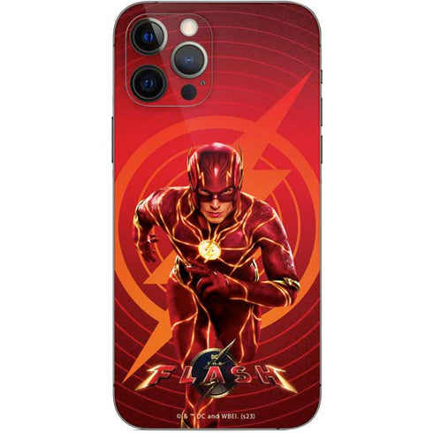 DC Comics The Flash Movie: Flash in Motion iPhone 12 Pro Skin