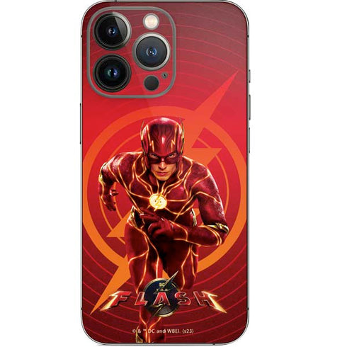 DC Comics The Flash Movie: Flash in Motion iPhone 13 Pro Skin