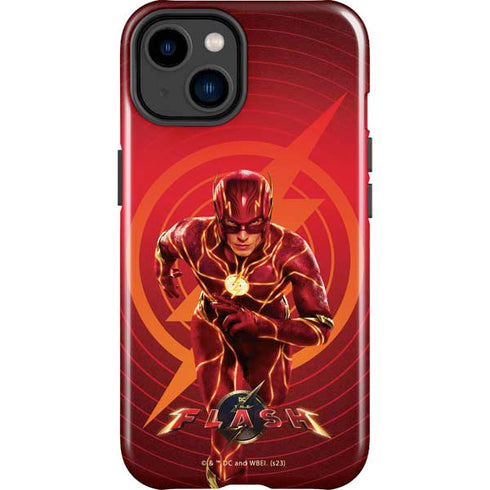 DC Comics The Flash Movie: Flash in Motion iPhone 14 Plus Impact Case