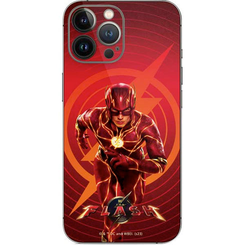 DC Comics The Flash Movie: Flash in Motion iPhone 14 Pro Max Skin