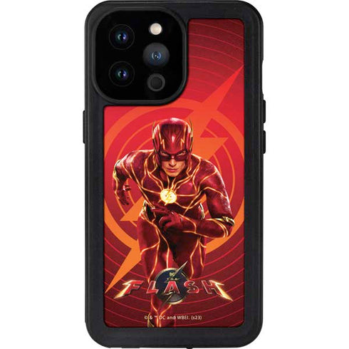 DC Comics The Flash Movie: Flash in Motion iPhone 14 Pro Max Waterproof Case