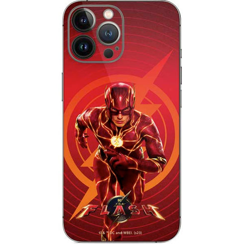 DC Comics The Flash Movie: Flash in Motion iPhone 15 Pro Max Skin