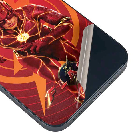 DC Comics The Flash Movie: Flash in Motion iPhone 15 Skin