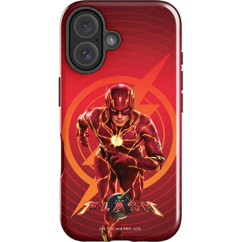 DC Comics The Flash Movie: Flash in Motion iPhone 16 Plus Impact Case