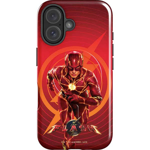 DC Comics The Flash Movie: Flash in Motion iPhone 16 Plus Magsafe Impact Case