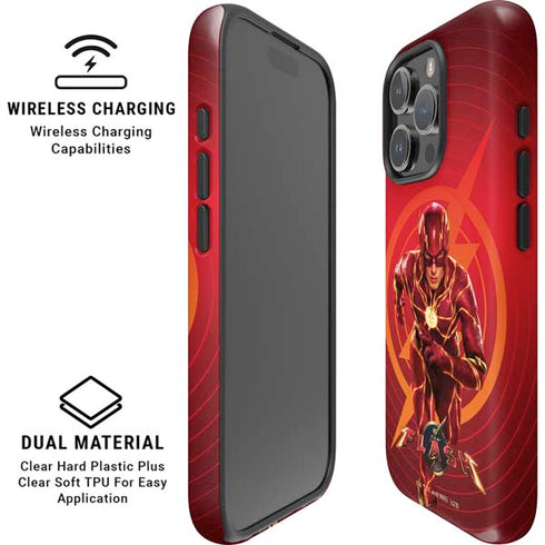 DC Comics The Flash Movie: Flash in Motion iPhone 16 Pro Magsafe Impact Case