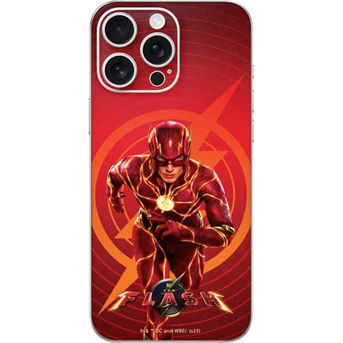 DC Comics The Flash Movie: Flash in Motion iPhone 16 Pro Max Skin