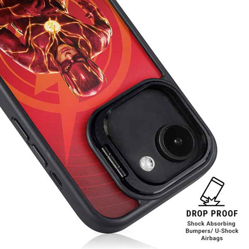 DC Comics The Flash Movie: Flash in Motion iPhone 16e Kickstand Case