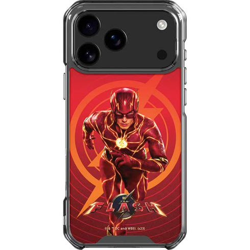 DC Comics The Flash Movie: Flash in Motion iPhone 18 Pro Max Clear Case