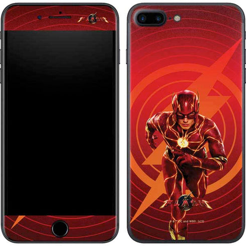DC Comics The Flash Movie: Flash in Motion iPhone 8 Plus Skin