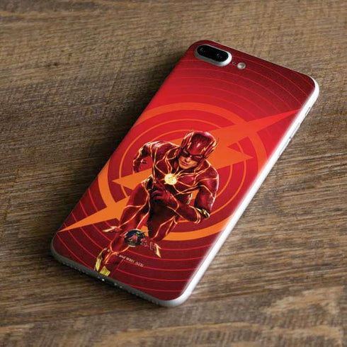 DC Comics The Flash Movie: Flash in Motion iPhone 8 Plus Skin