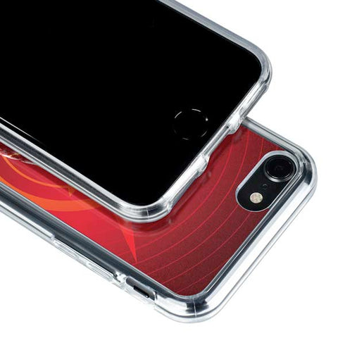 DC Comics The Flash Movie: Flash in Motion iPhone SE (2nd & 3rd Gen) Clear Case