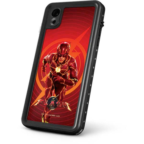 DC Comics The Flash Movie: Flash in Motion iPhone XR Waterproof Case