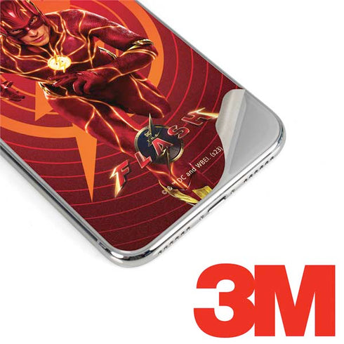DC Comics The Flash Movie: Flash in Motion iPhone XS Skin