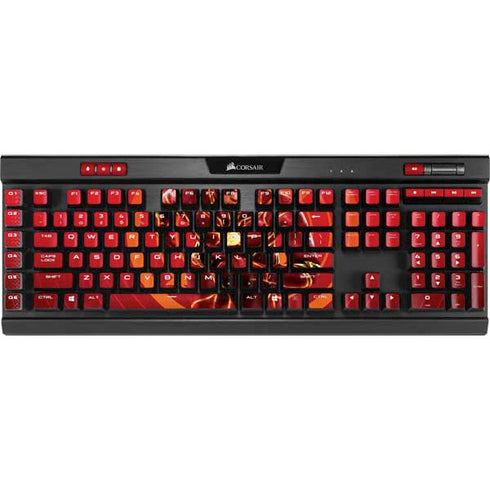 DC Comics The Flash Movie: Flash in Motion K95 RGB PLATINUM Mechanical Gaming Keyboard Skin
