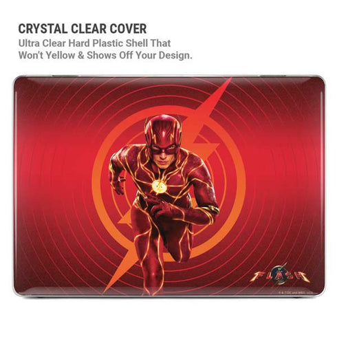 DC Comics The Flash Movie: Flash in Motion MacBook Pro 16in (2021-25) Case plus Skin